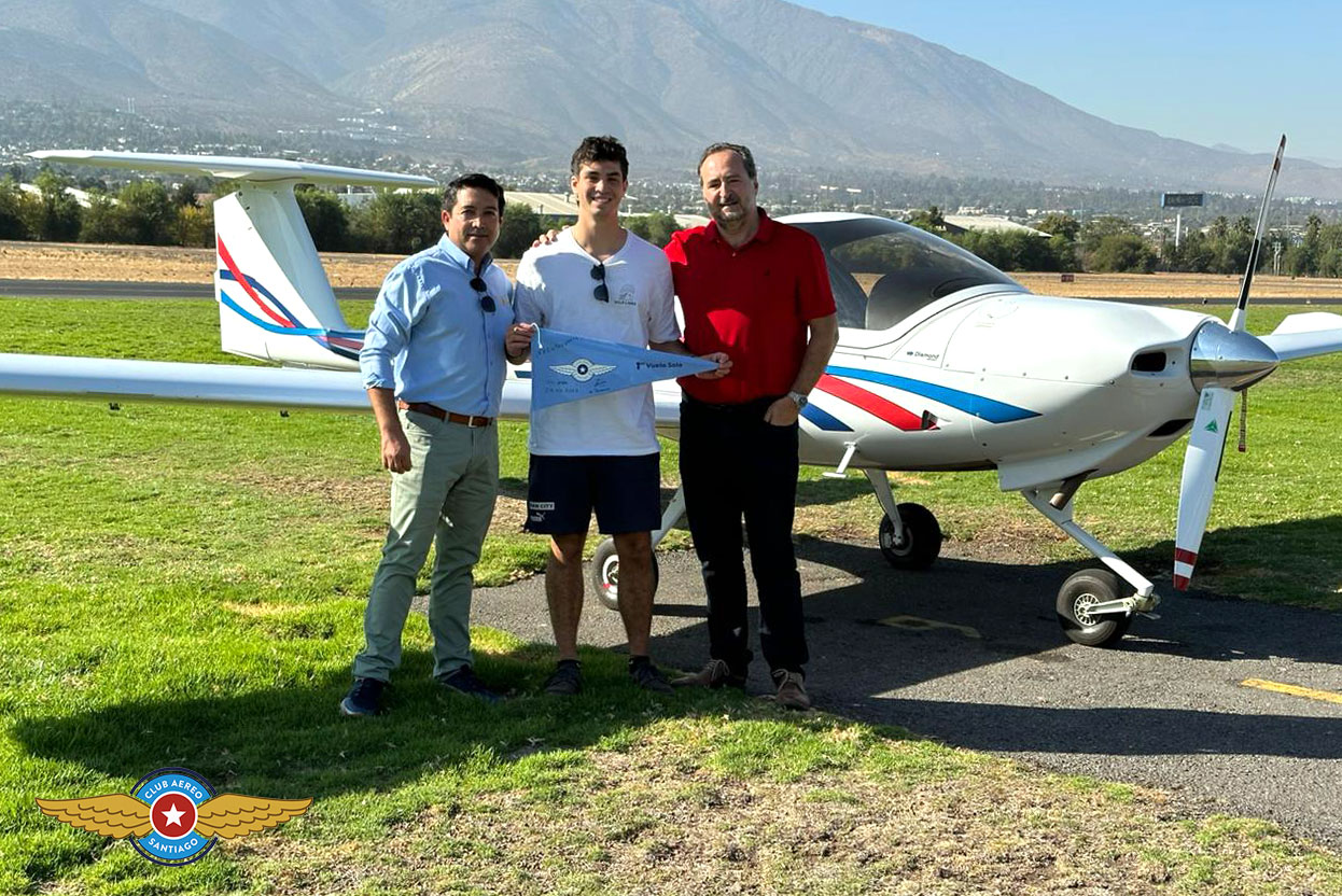 En este momento estás viendo Primer vuelo solo alumno Pedro Alexandroff