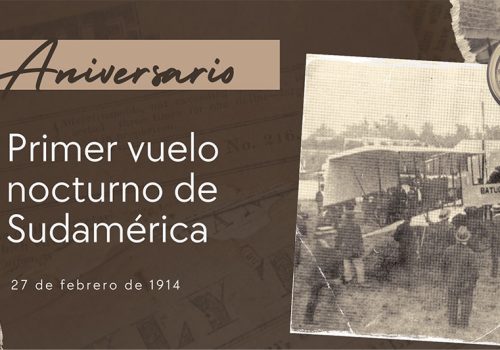 Primer vuelo nocturno de Sudamérica
