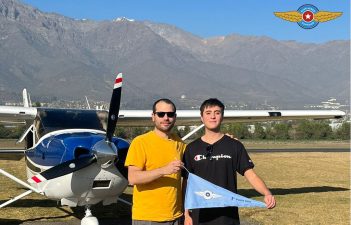Primer vuelo solo alumno José Ignacio Tapia