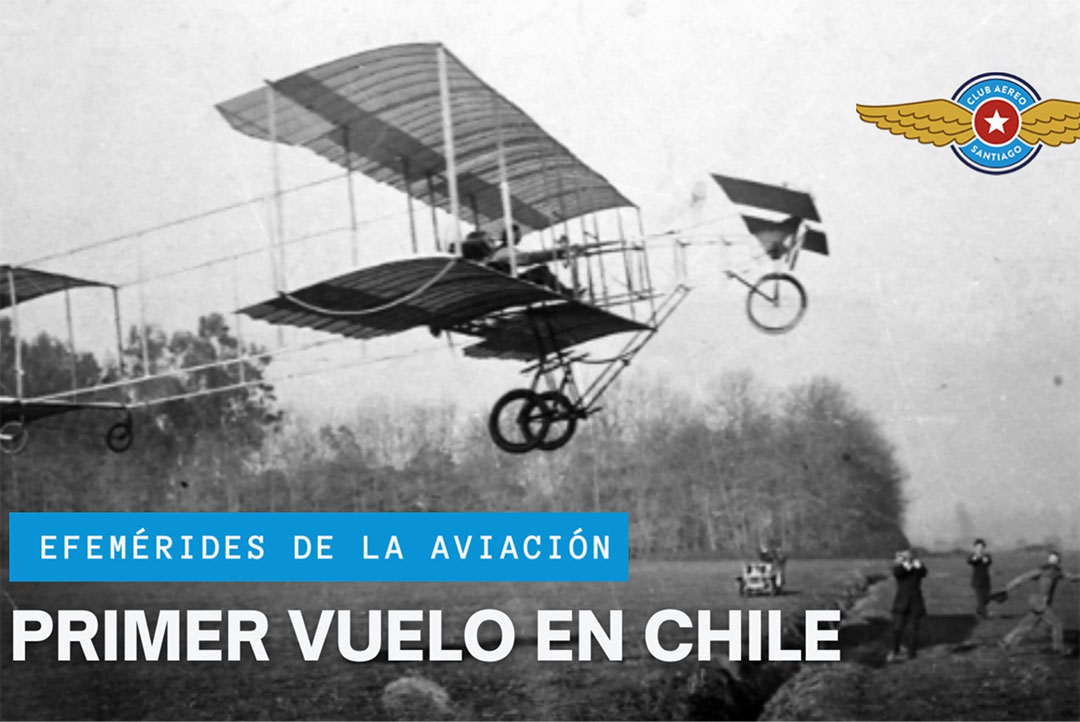 En este momento estás viendo Video – Primer vuelo en Chile