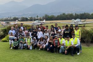 ¡Cumpliendo el sueño de volar por primera vez!